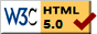 Valid HTML5!